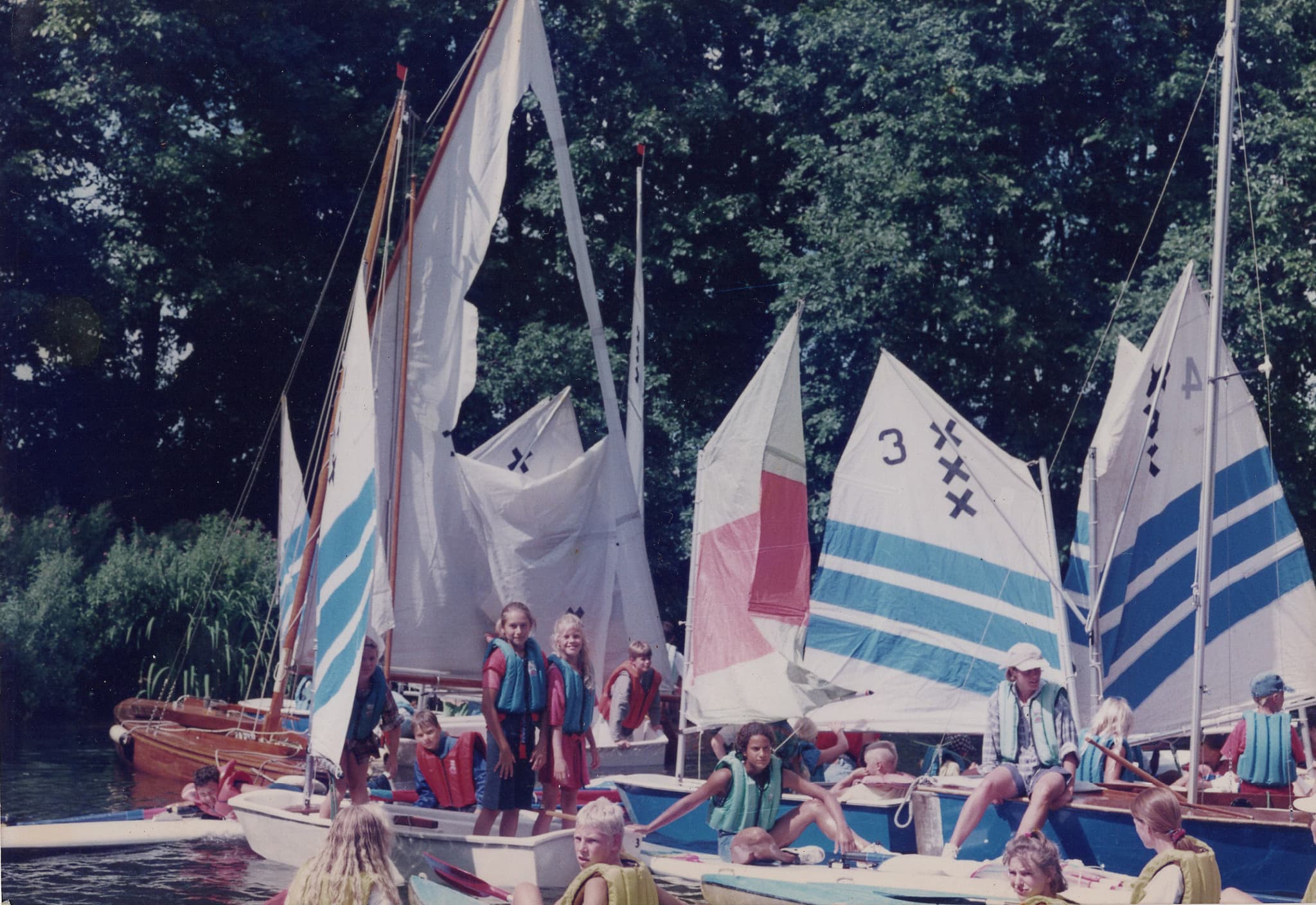Jonge jaren - zeilen